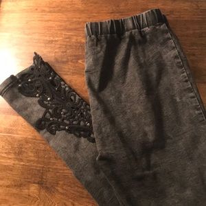 Acid Washed Jeggings
